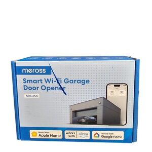 Meross Smart Wi-Fi Garage Door Opener MSG150 Apple HomeKit Alexa Google Home NEW